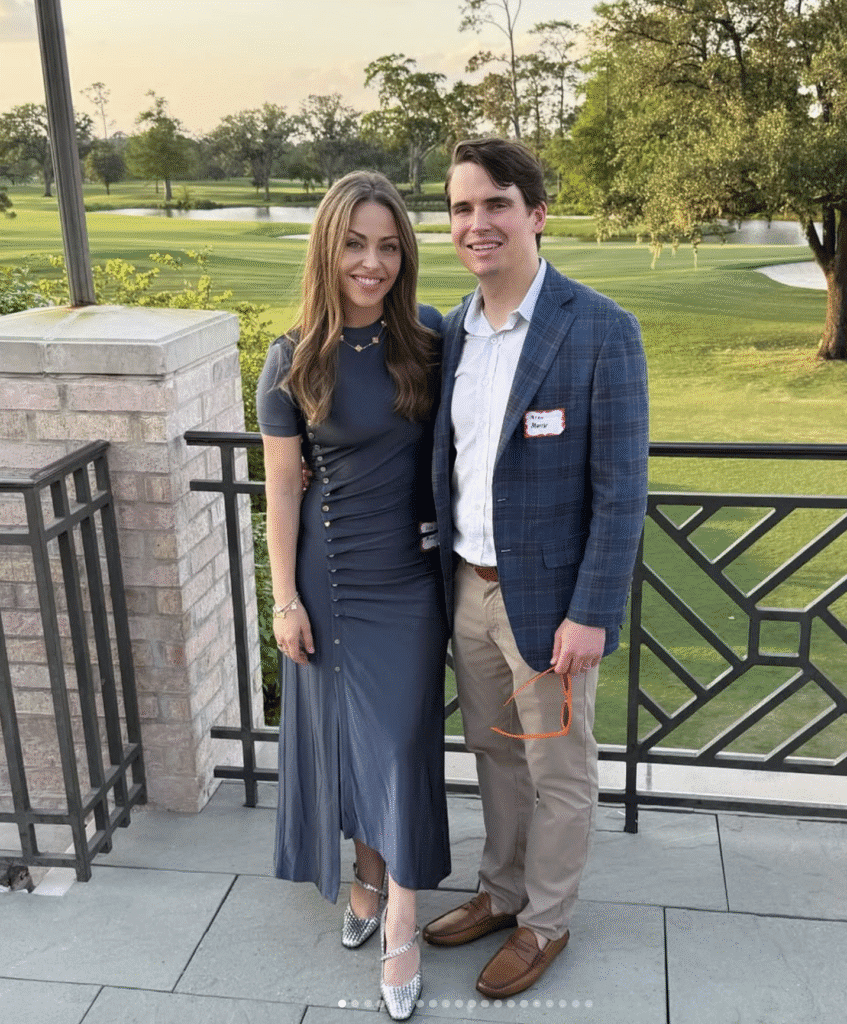 Lexi Sakowitz Marek & Mike Marek at River Oaks Country Club